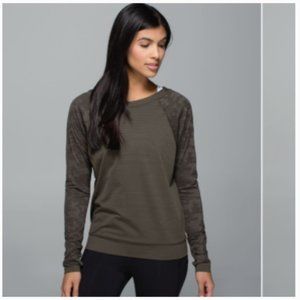 Lululemon Run For Long Days - Deep Camo - Sz 12